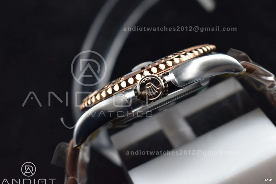 Steel Yacht-Master SS 904L Bracelet Dial 1:1 Best Gold Edition On VR3235 126621 Rose Black Clean Plated 0426